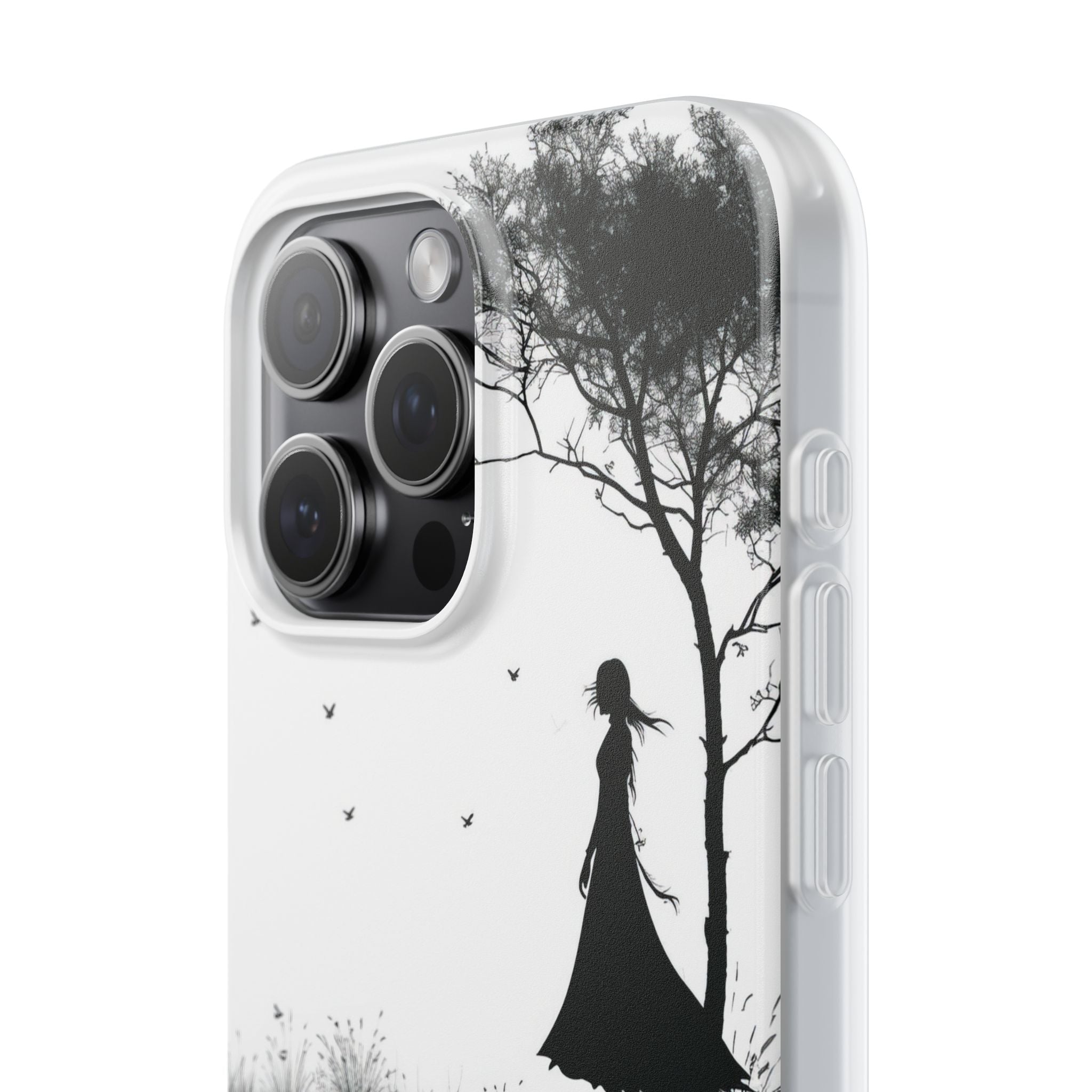 Cliffside Silhouette iPhone 15 Pro Max Case - Soft