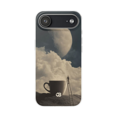 Midnight Brew Moon · Soft Mobilskal för iPhone