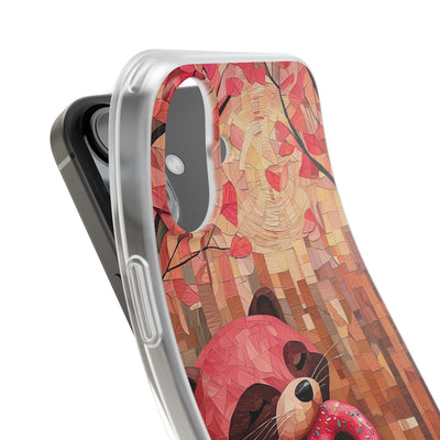Crimson Donut Bandit · Soft Custodia per iPhone
