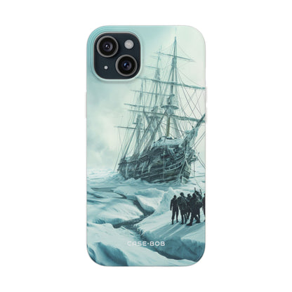 Icebound Ship iPhone 15 Plus Case - Soft