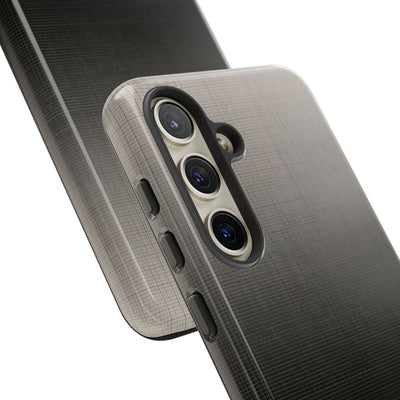 Grey Tough Phone Case for Samsung - Faded Sand Mesh