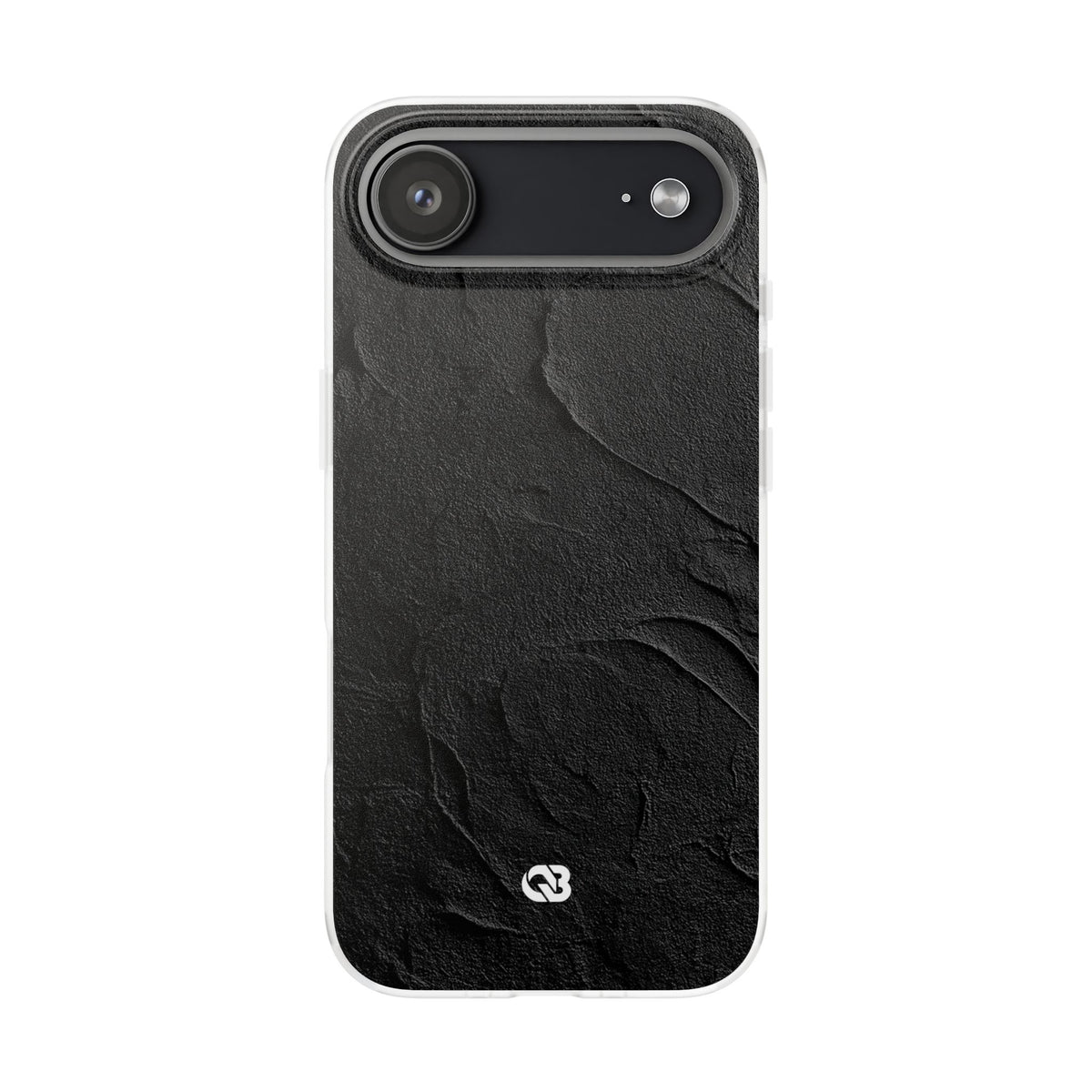Obsidian Stucco Relief · Lite Phone Case for iPhone ·  Black