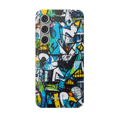 Vitt Ripple Drift Samsung S24 Skal - Mjukt