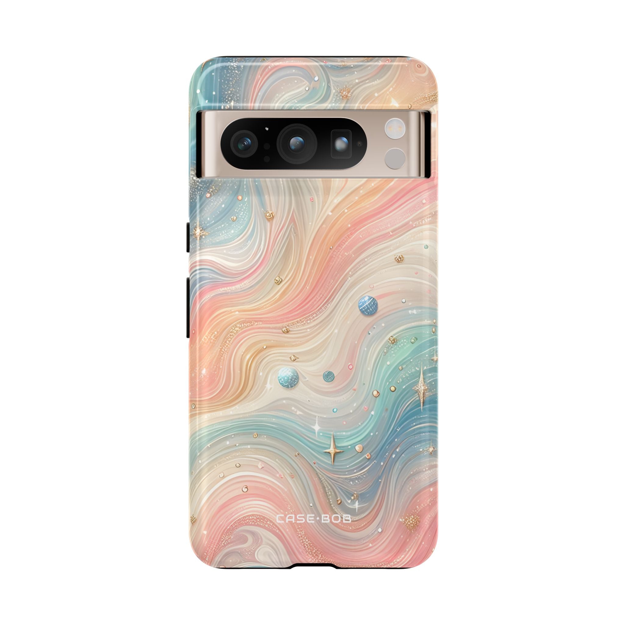 Irisierende Wirbel Google Pixel 8 Pro Case - Tough