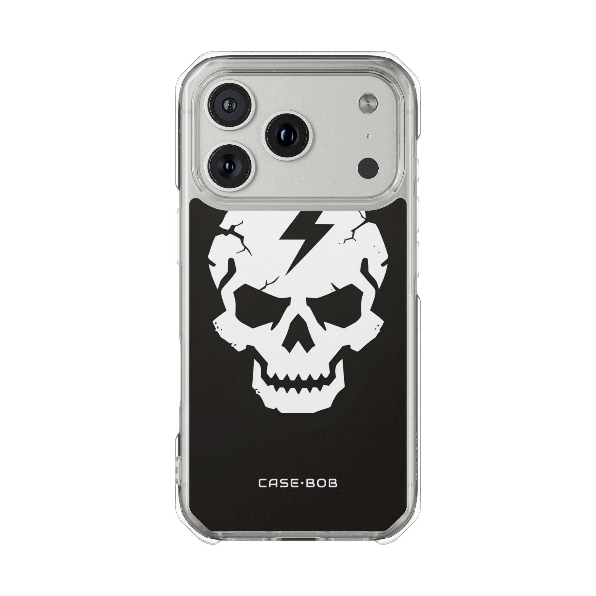 Cracked Skull Bolt iPhone 17 Pro Case - Impact