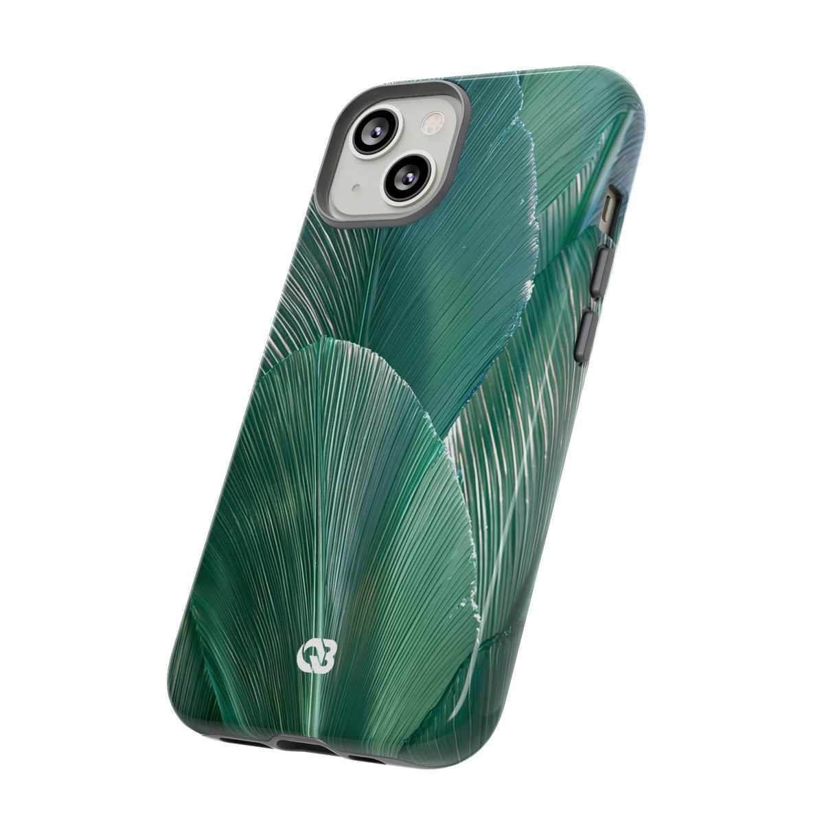 Translucent Fan Palm · Tough Phone Case for iPhone · Teal