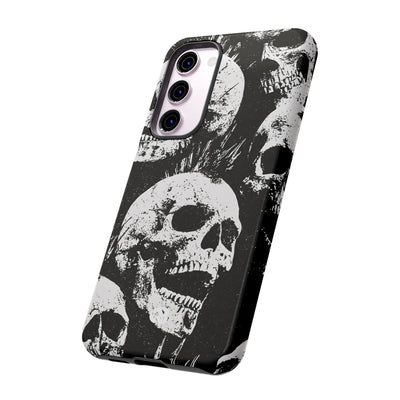 Punk Skull Riot · Tough Phone Case for Samsung · Black