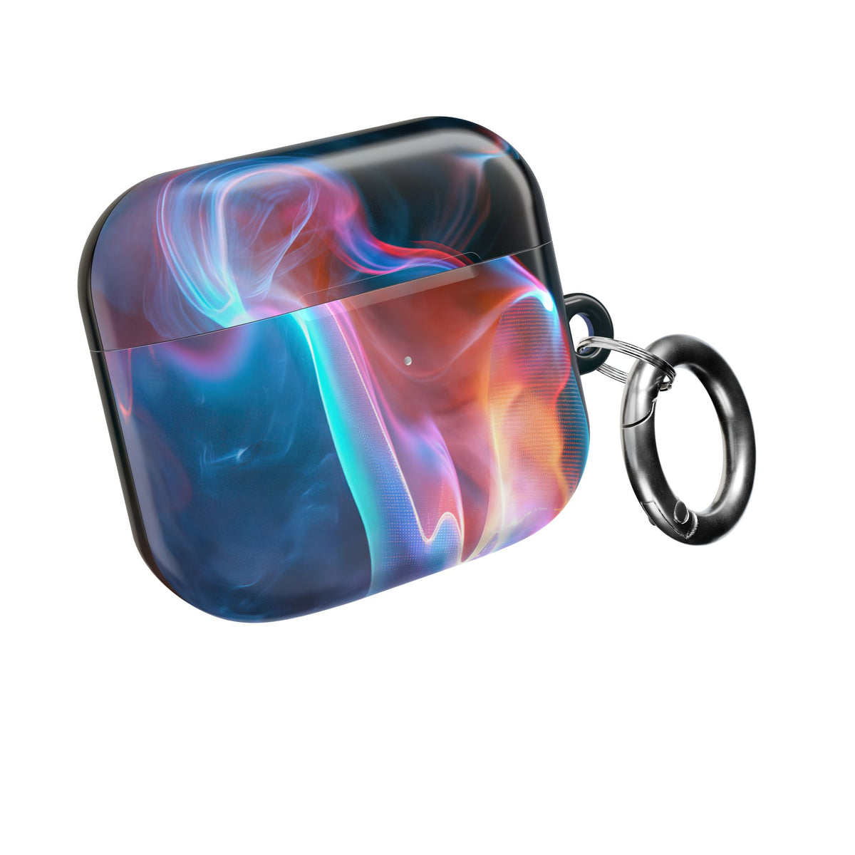 Neon Waveform · Hard Case for AirPods & AirPods Pro · Black