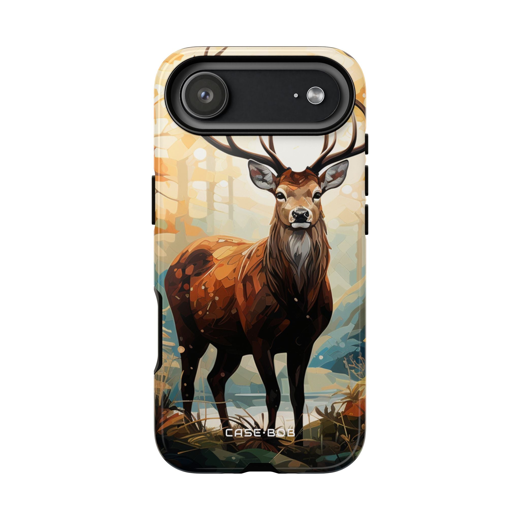 Glowing Stag iPhone 17 Air Case - Tough - CASE•BOB