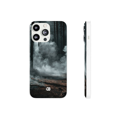Shadowed Pine Mist · Lite Phone Case for iPhone ·  Black