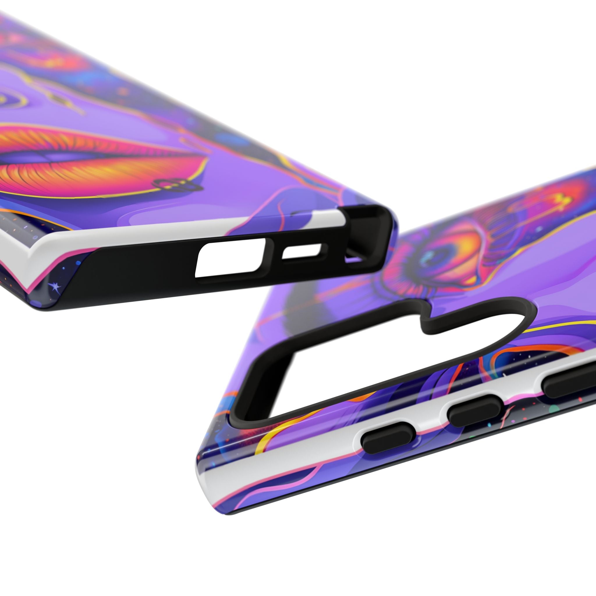 Violet Cosmic Gaze · Tough Custodia per Samsung