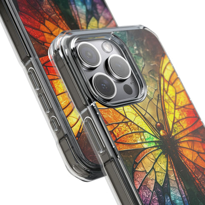 Stained Glass Butterfly iPhone 15 Pro Max Case - Impact
