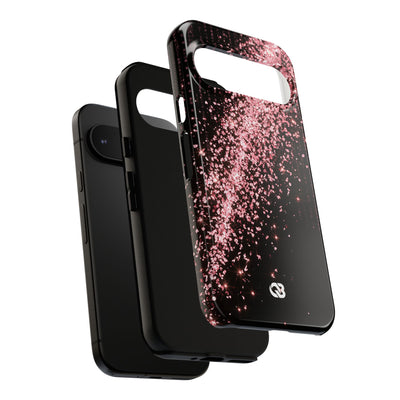 Rose Digital Cascade · Tough Phone Case for Pixel ·  Pink