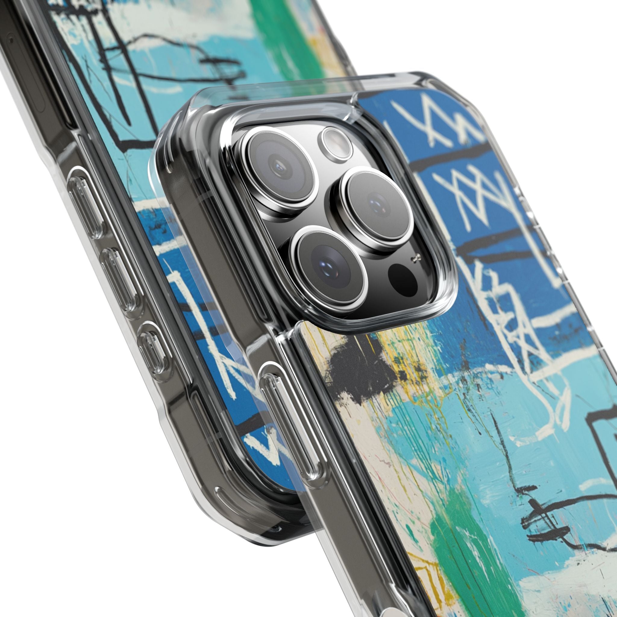 Azure Urban Scribble · Impact Custodia per iPhone · Magsafe