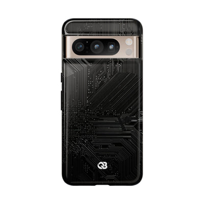 Obsidian Circuitry · Tough Phone Case for Pixel ·  Black