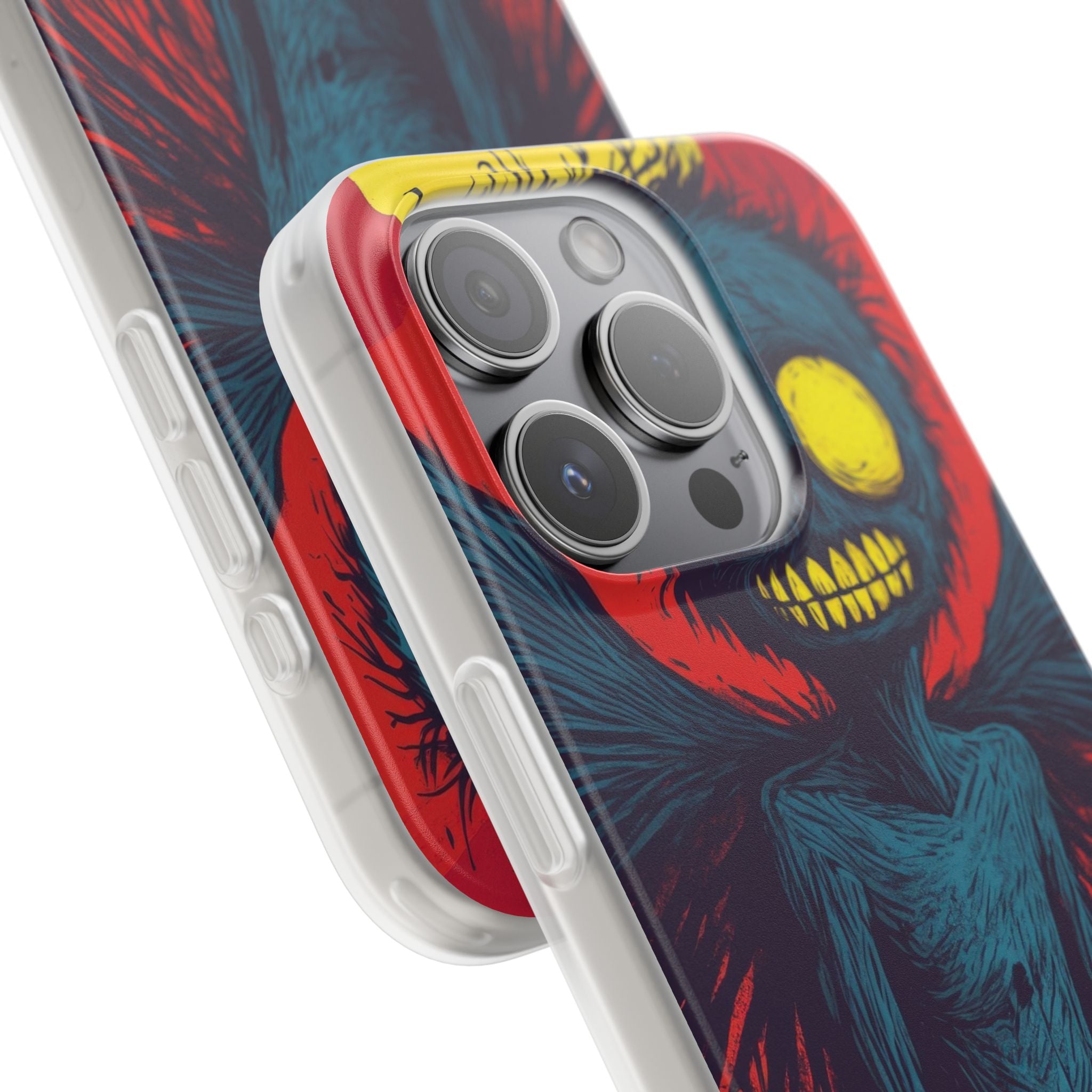 Yellow Eyed Wraith · Soft Custodia per iPhone