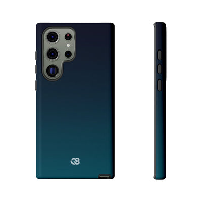 Teal Tough Phone Case for Samsung - Abyss Teal Haze