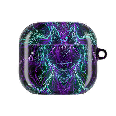 Electric Plasma Arbor · Hard Case for AirPods & AirPods Pro · Purple