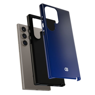 Blue Tough Phone Case for Samsung - Midnight Cobalt Fade