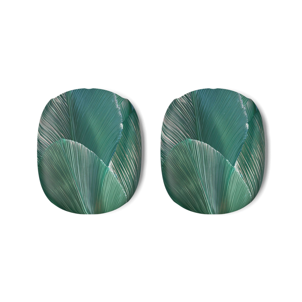 Translucent Fan Palm · Hard Case for AirPods Max · Teal