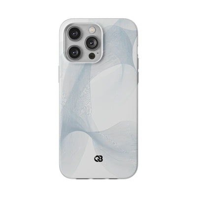 White Lite Phone Case for iPhone - Arctic Line Current