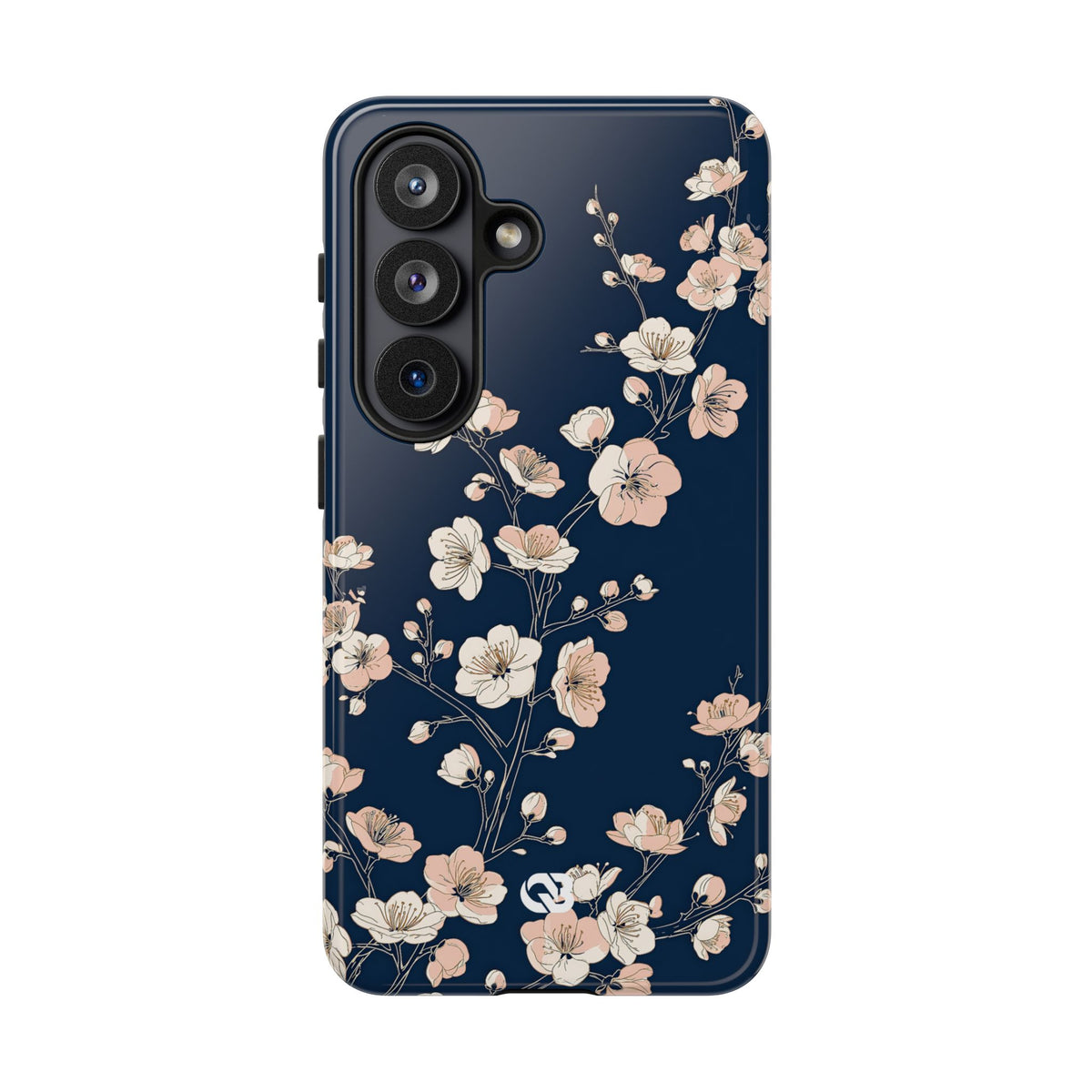 Midnight Plum Blossom · Tough Phone Case for Samsung · Blue