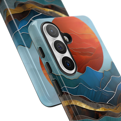 Molten Sun Peaks · Tough Phone Case for Samsung
