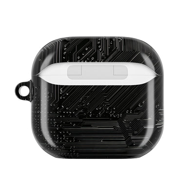 Obsidian Circuitry · Hard Case for AirPods & AirPods Pro · Black