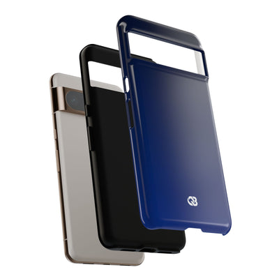 Blue Tough Phone Case for Google Pixel - Midnight Cobalt Fade