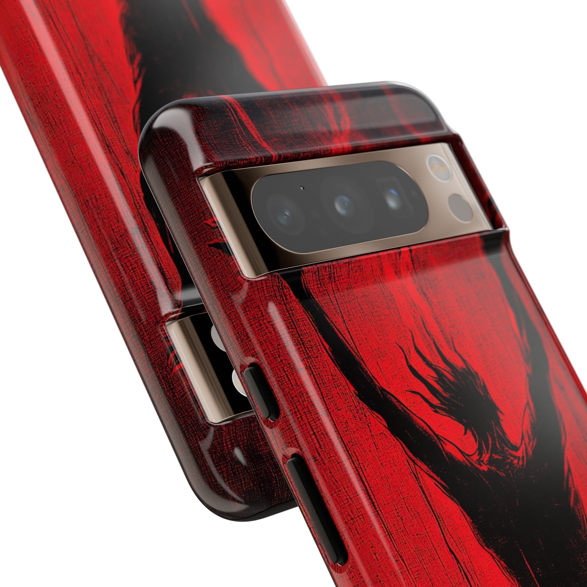 Crimson Shadow Ascent · Tough Custodia per Google Pixel