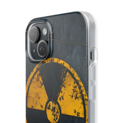 Industrial Decay Warning · Soft Phone Case for iPhone