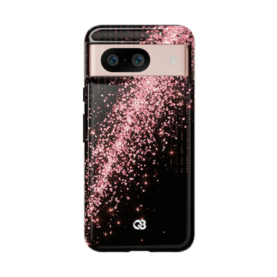 Rose Digital Cascade · Tough Phone Case for Pixel ·  Pink