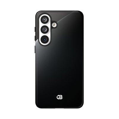 Black Tough Phone Case for Samsung - Obsidian Lunar Arch