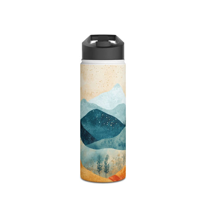 Blue Ridge Moon - Stainless Steel Water Bottle