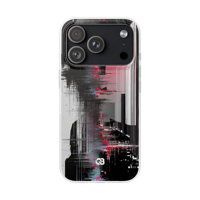 Black Lite Phone Case for iPhone - Crimson Data Leak