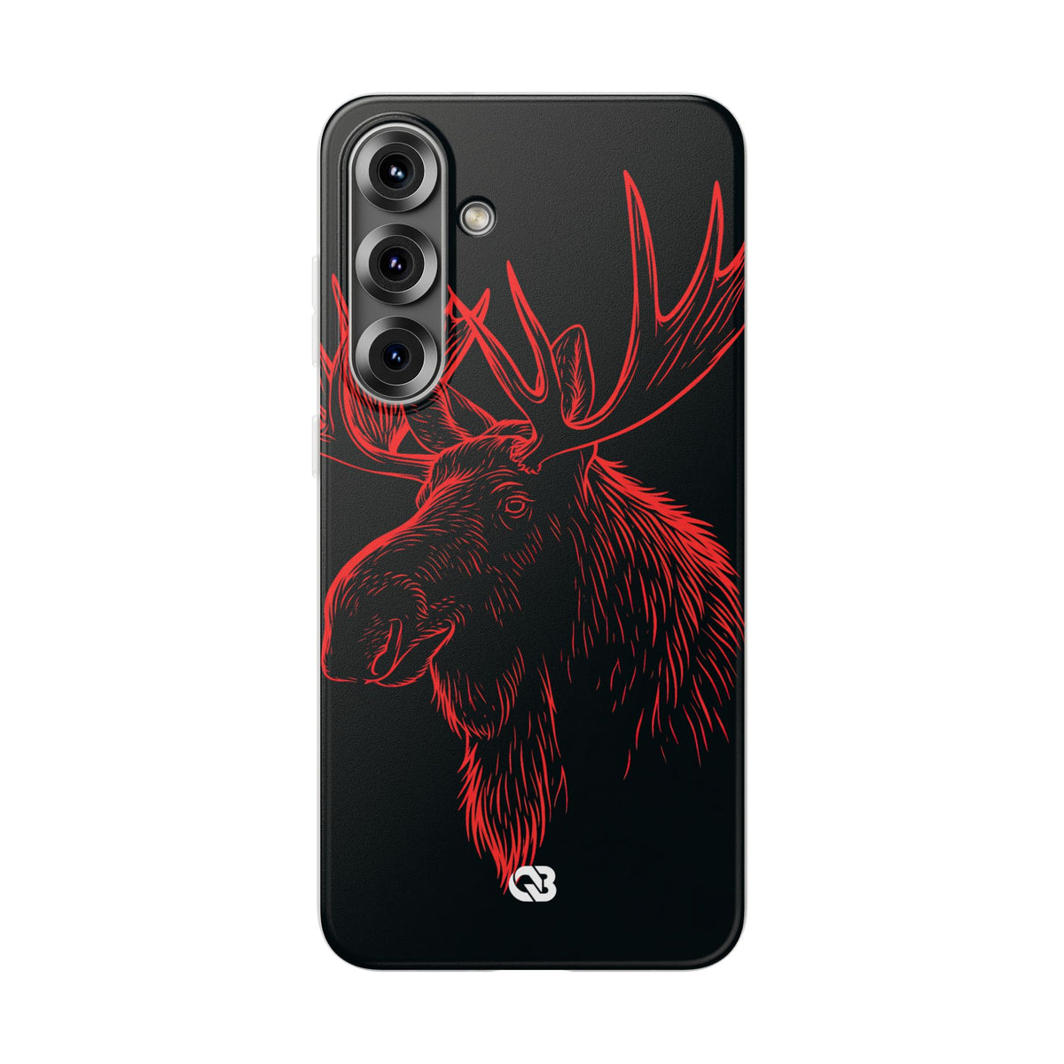 Nordic Elk · Lite Phone Case for Samsung · Black