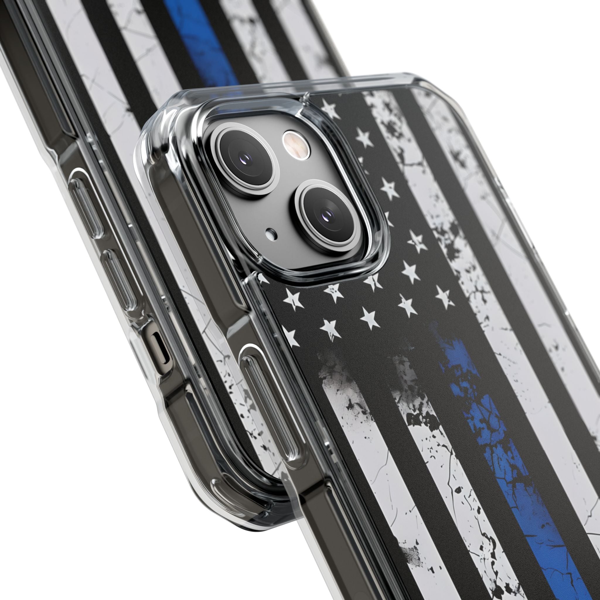 Blue Stripe Flag iPhone 14 Case - Impact