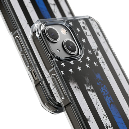 Blue Stripe Flag iPhone 14 Case - Impact