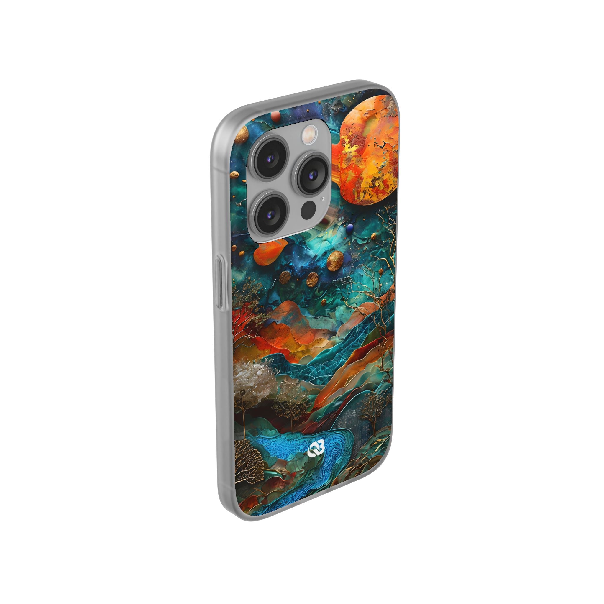 Copper Horizon Drift · Soft Mobilskal för iPhone