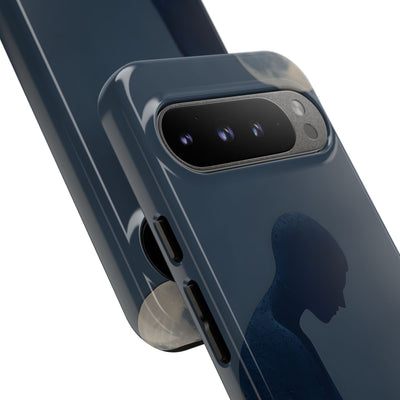 Obsidian Lunar Orb · Tough Handyhülle für Google Pixel