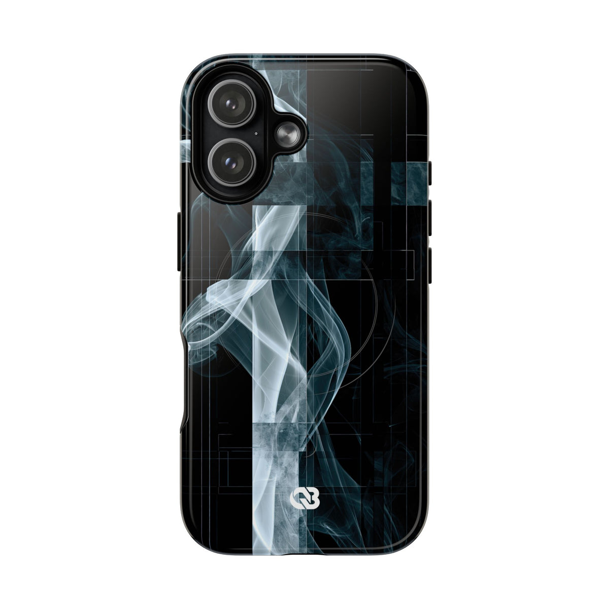 Fractured Smoke · Tough 2.0 Magnetic Phone Case for iPhone · Black