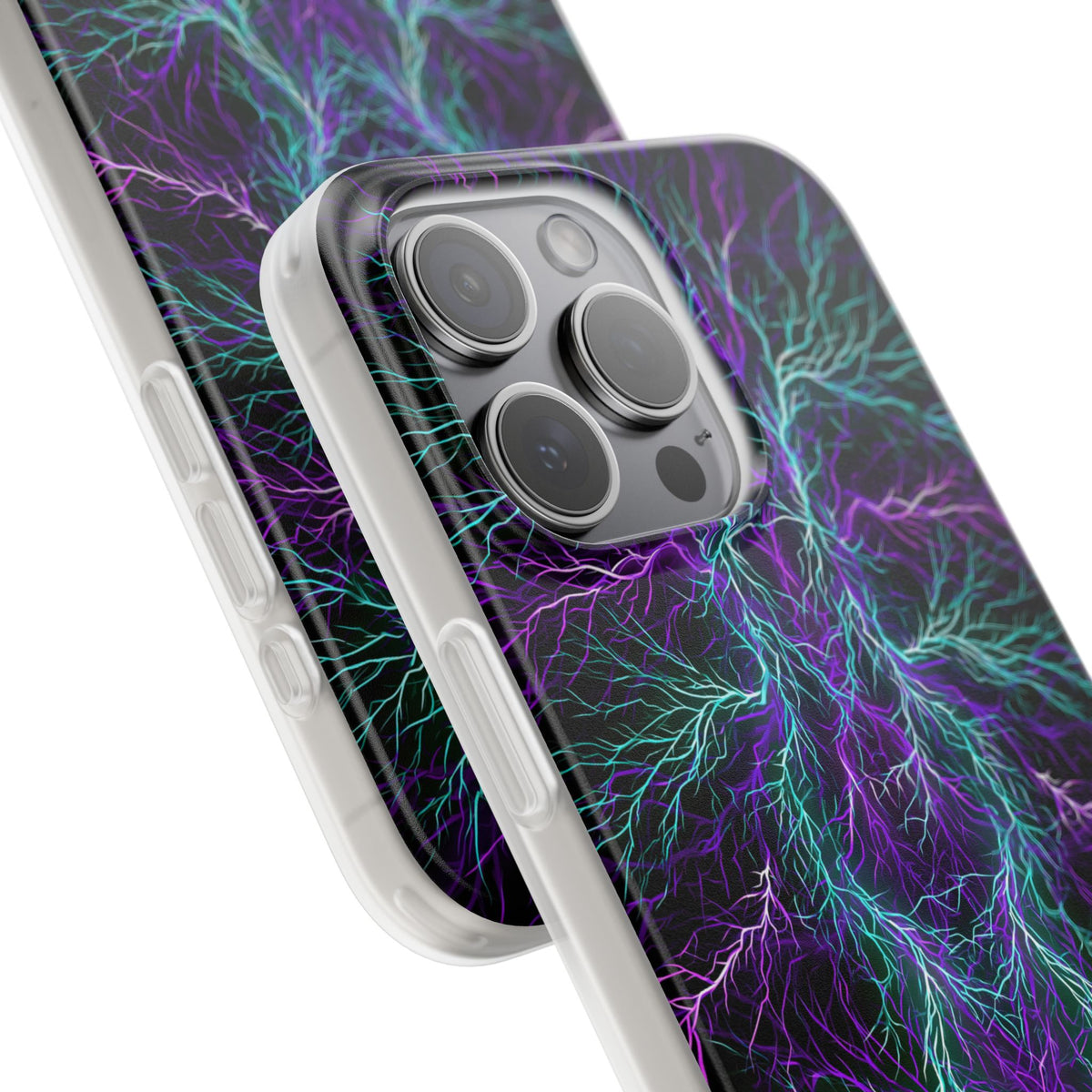 Electric Plasma Arbor · Lite Phone Case for iPhone ·  Purple
