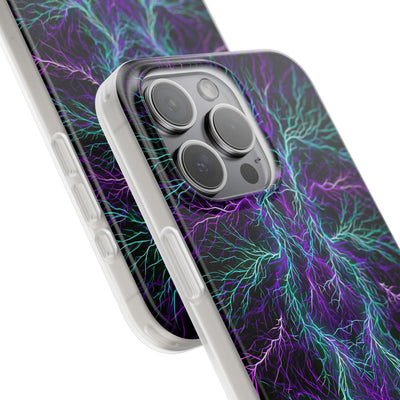 Electric Plasma Arbor · Lite Phone Case for iPhone ·  Purple