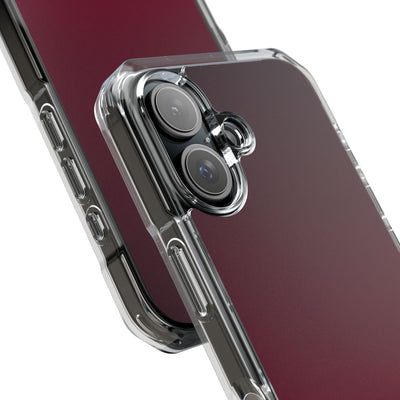 Red Impact MagSafe Phone Case for iPhone - Deep Sangria Gradient