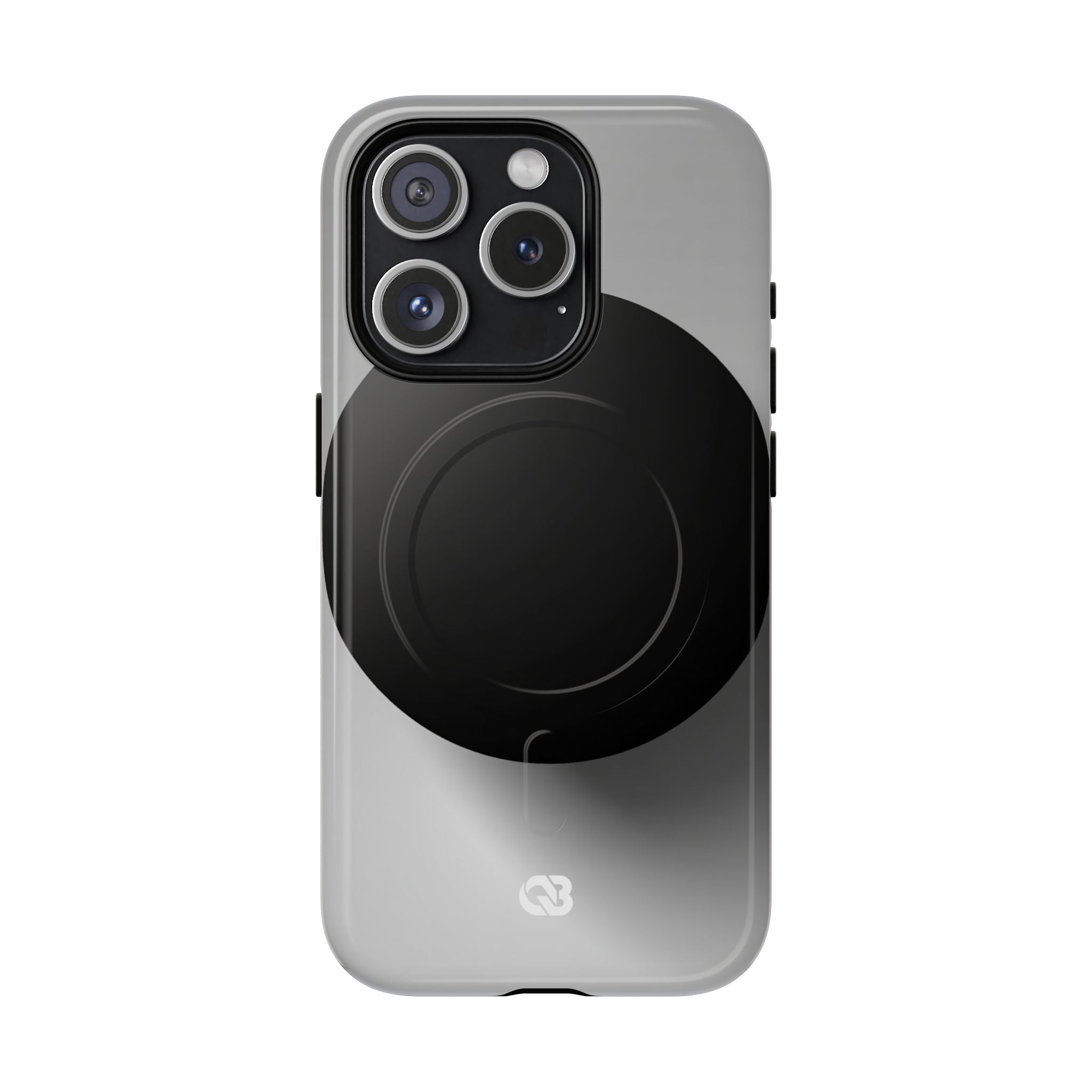 Grey Tough 2.0 Magsafe Phone Case for iPhone - Matte Onyx Sphere