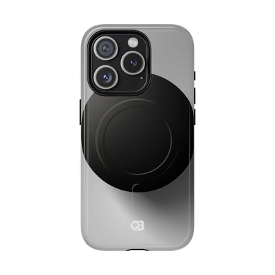 Grey Tough 2.0 Magsafe Phone Case for iPhone - Matte Onyx Sphere
