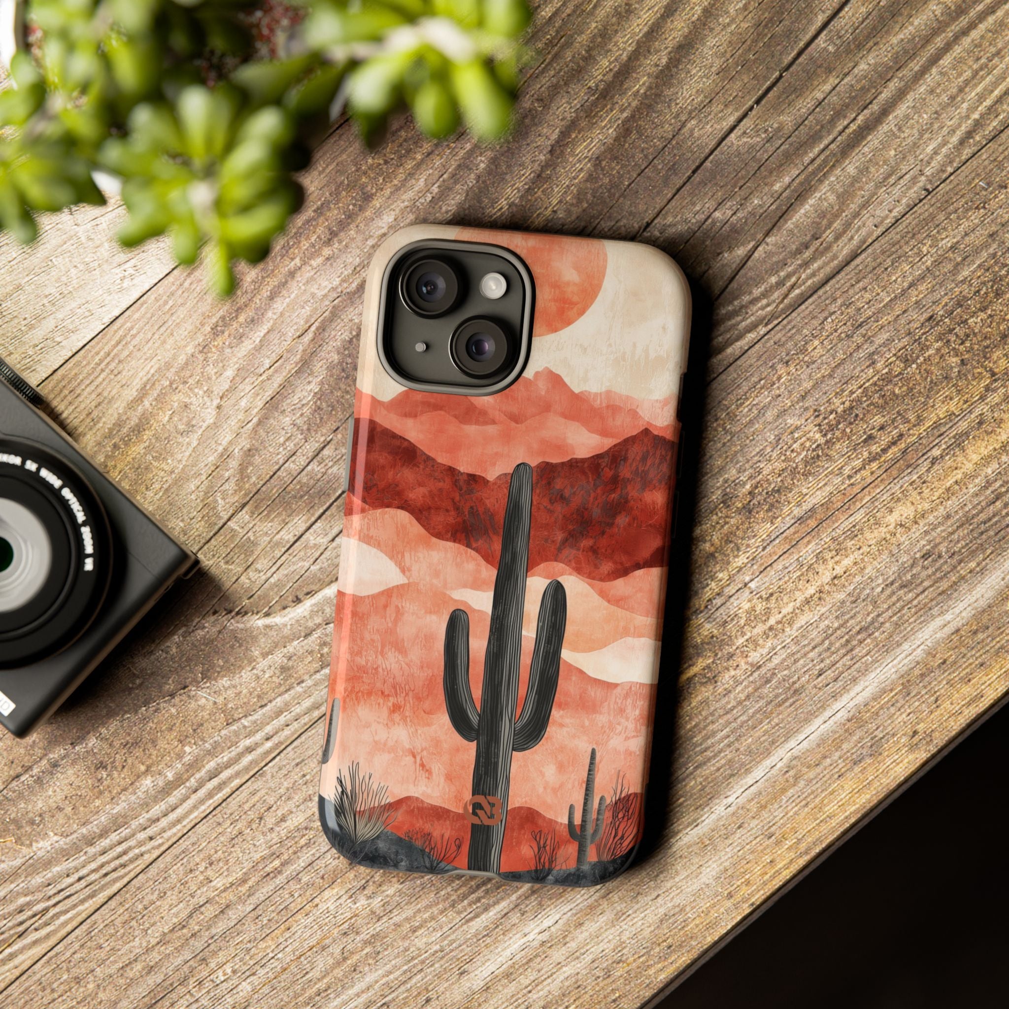 Terracotta Desert Sun · Tough Phone Case for iPhone