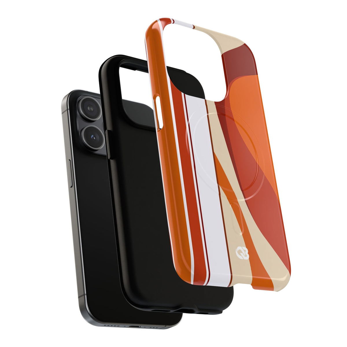 Terracotta Strata · Tough 2.0 Magnetic Phone Case for iPhone · Orange