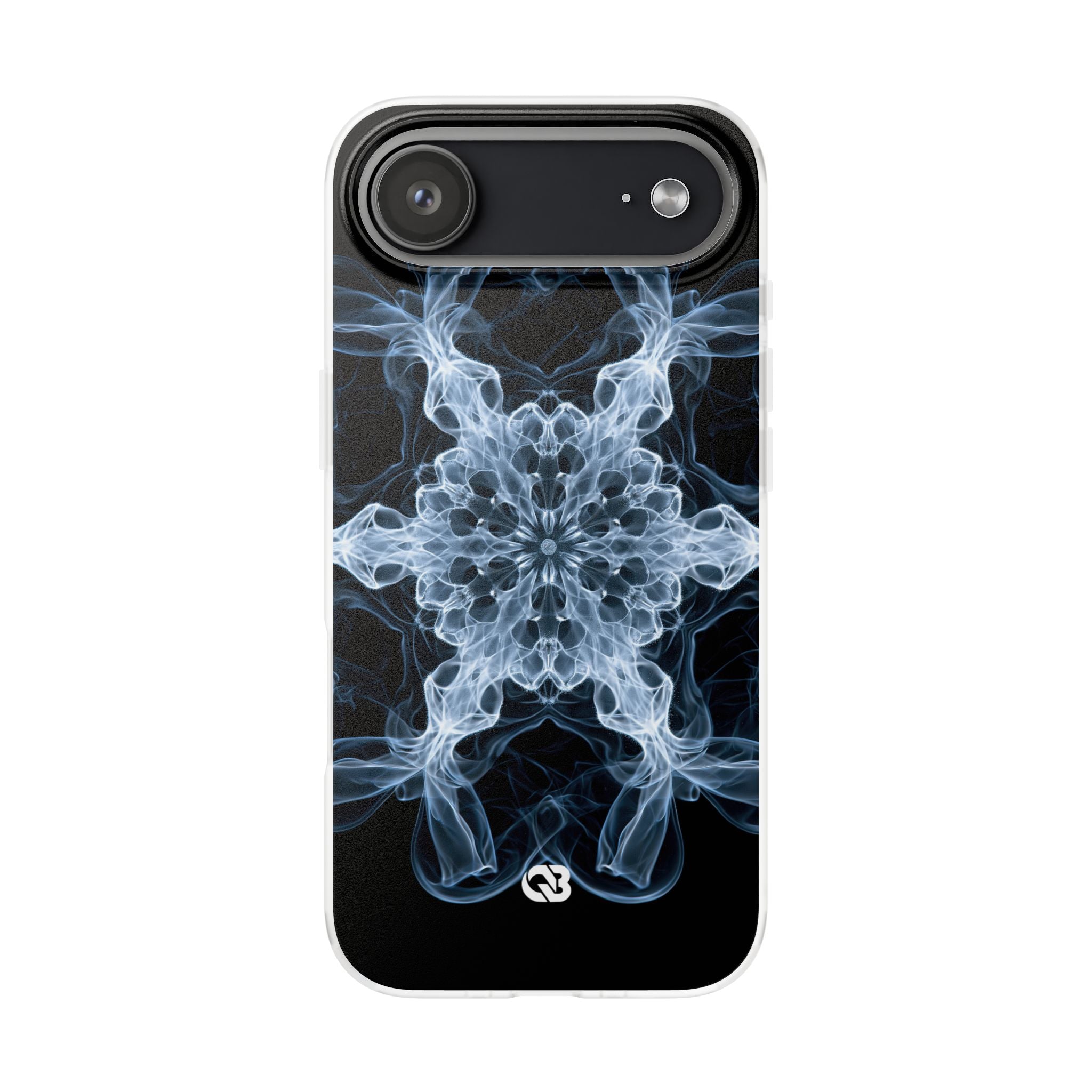 Blue Lite Phone Case for iPhone - Glacial Smoke Crown