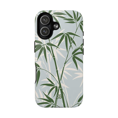 Green Tough 2.0 Magsafe Phone Case for iPhone - Kyoto Bamboo Canopy